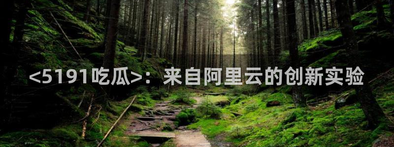 吃瓜舌头发麻什么原因:<5191吃瓜>:来自阿里云的创新实验