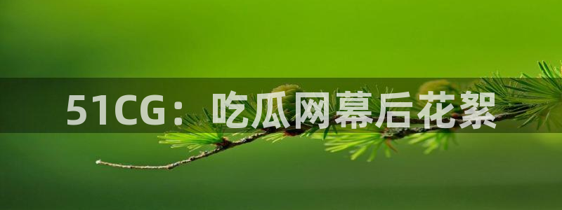 51cgfun吃瓜网怎么进:51CG:吃瓜网幕后花絮